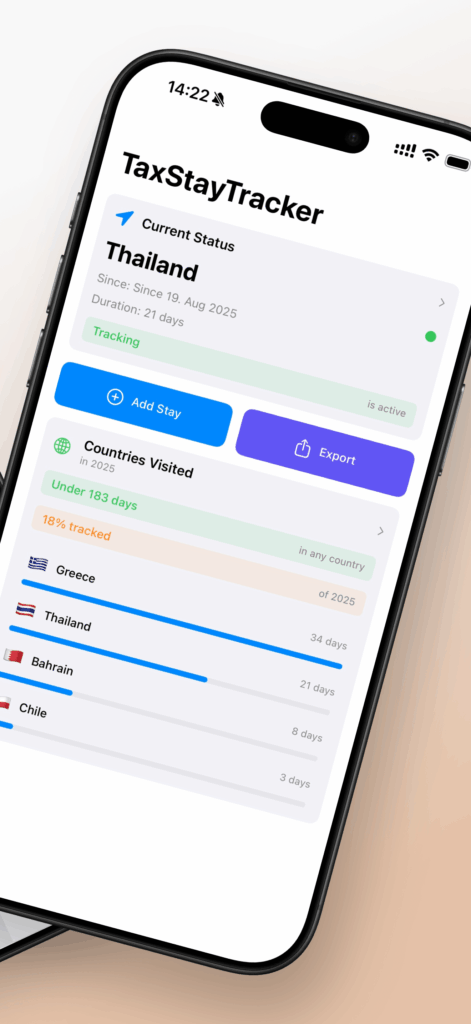 Tva taxstaytracker app apple iphone 16 pro max screenshot 2